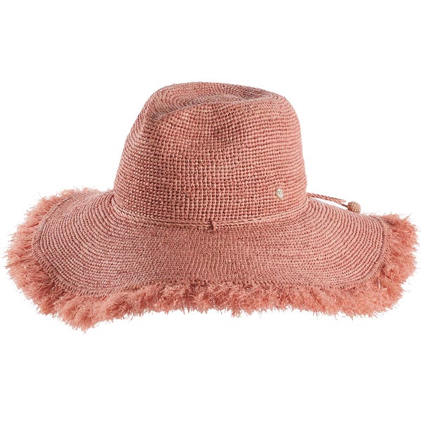 Helen Kaminski Yolanda Fedora in Peony Pink